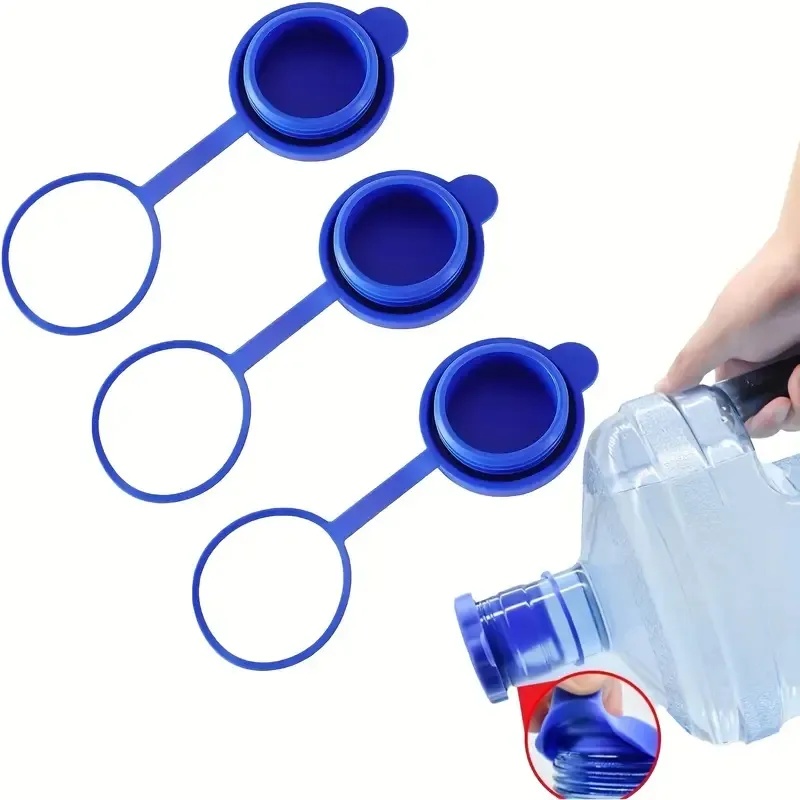 [3-piece Set]3 & 5-gallon Water Bottle Caps, Upgraded Reusable ...