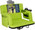 Alpcour Premium Reclining Stadium Seat for Bleachers with Back Support