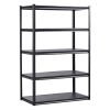 Storage Shelves, 3000 lbs, 5 Tier Garage Storage Shelving, 24" D x 48" W x 72" H Adjustable Metal Shelves for Garage Shelves Utility Rack Shelf