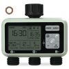 Water Timer, 3 Outlets, Hose Watering Sprinkler Timer