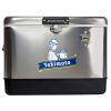 Yakimoto Ice Chest Beverage Beer Cooler Box With Bottle Opener, 51L/54Qt Stainless Steel Portable Insulated Ice Bucket, Sturdy And Leak-proof
