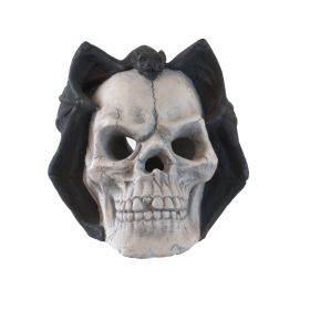 Demon Skull Gas Log For Fire Pit & Fireplace, Ventless, Halloween Decor (Option: Gas Log)
