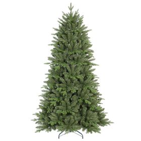 7ft Pe Pvc Mixed Tree Electric Flux Tree Artificial Christmas Tree (Option: 7ft pe pvc mixed tree electri)
