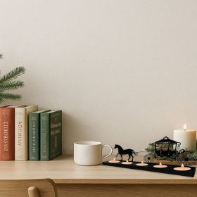 CIFbuy Vintage Floral Wall Art Iron Wall Hanging For Indoor Outdoor Decor(TikTok, Temu Pick-up Service) (Option: defaulttitle)