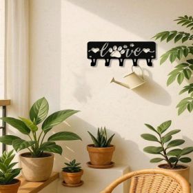 CIFbuy Modern Puppy Key Holder Wall Hook Set For Keys Coats Towels Hats Bags Entryway Kitchen Bedroom Decor (TikTok, Temu Pick-up Service) (Option: defaulttitle)