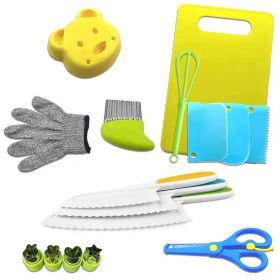 Everyday Kitchens Complete Youngsters Cooking Set - Real Cooking Tools, Safety Knives, And Playful Accessories For Youngsters Aged 4-8, Including (Option: MontessoriToddlerKitchen)